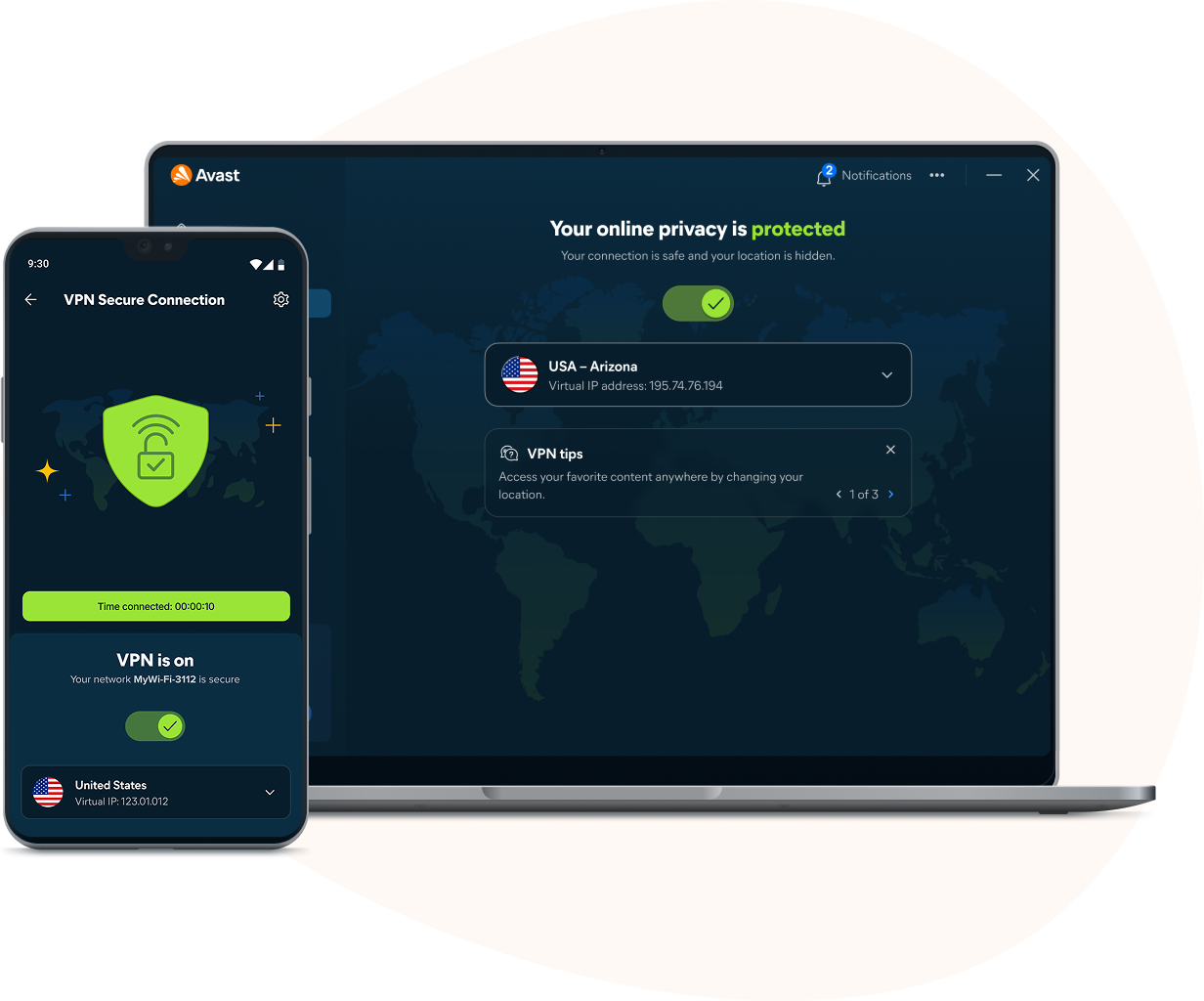 Бескомпромиссная конфиденциальность с Avast SecureLine VPN